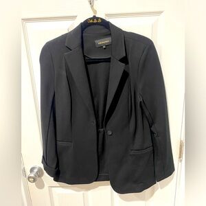 Kobi Halprin Single Breasted Black Blazer